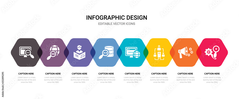 Φωτογραφία simple set of seo, megaphone, lead, site icons, contains such as icons data, newspaper, earth, site and more