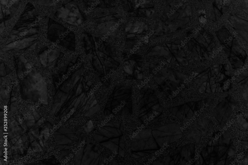 Fototapeta premium Black granite texture and background