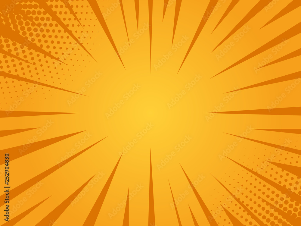 Fototapeta premium Bright sunbeams background