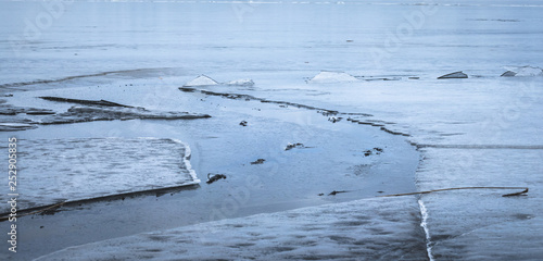 Cracks and open water in a ...