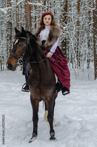 winter horse ride © Артем Гарин