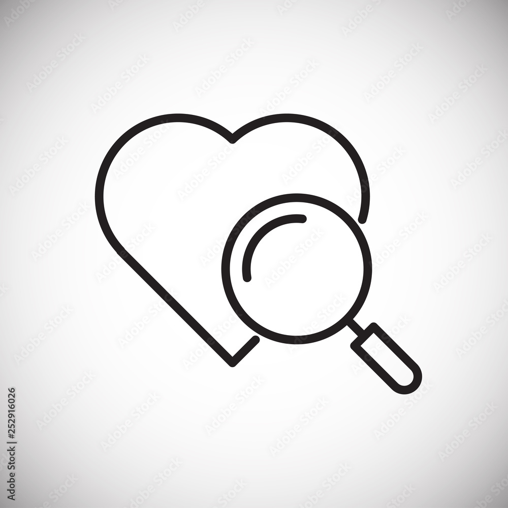 Cardiology line icon on background for graphic and web design. Simple vector sign. Internet concept symbol for website button or mobile app. Cardiology line icon on background for graphic and web design. Simple vector sign. Internet concept symbol for website button or mobile app.