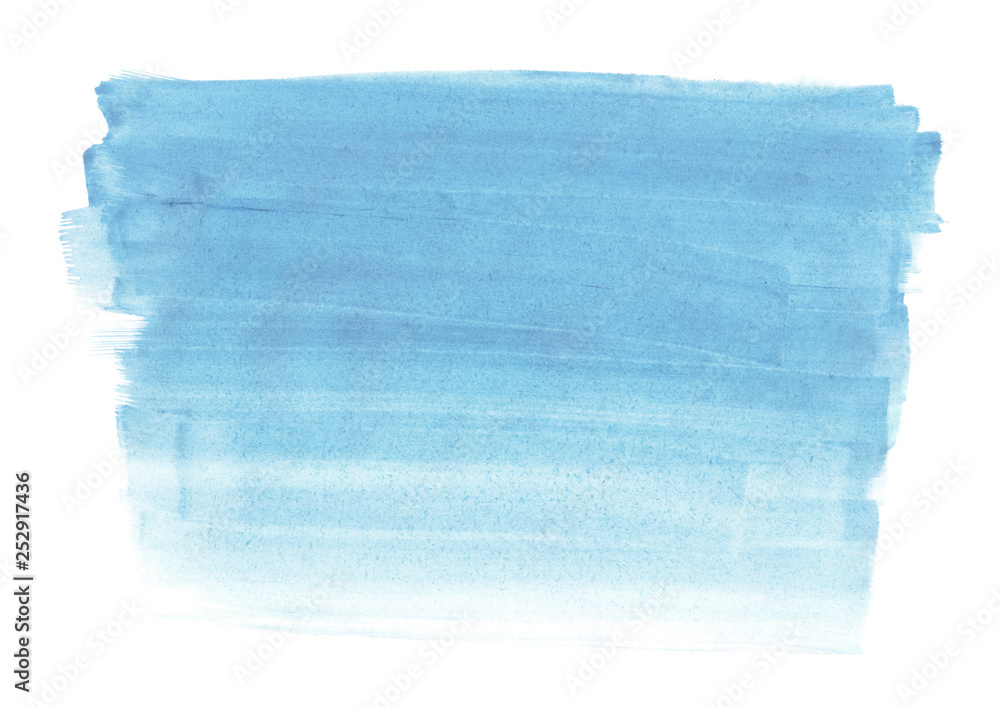 blue watercolor abstract background.Textured paper