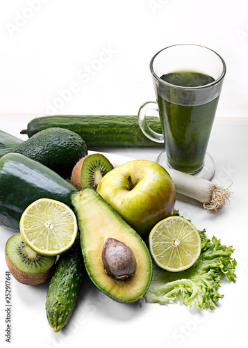 Fresh green vegetables, healthy eating concept
