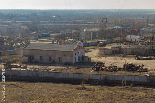 Winter Tavrian steppe photo