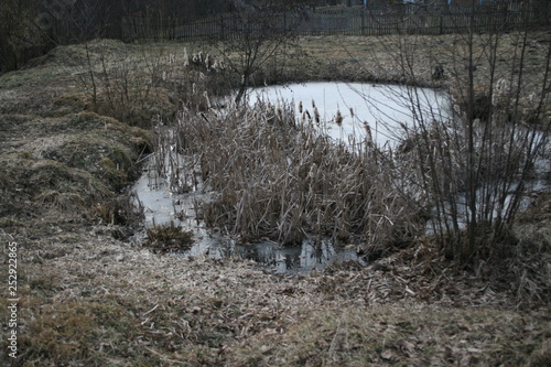 river in winter