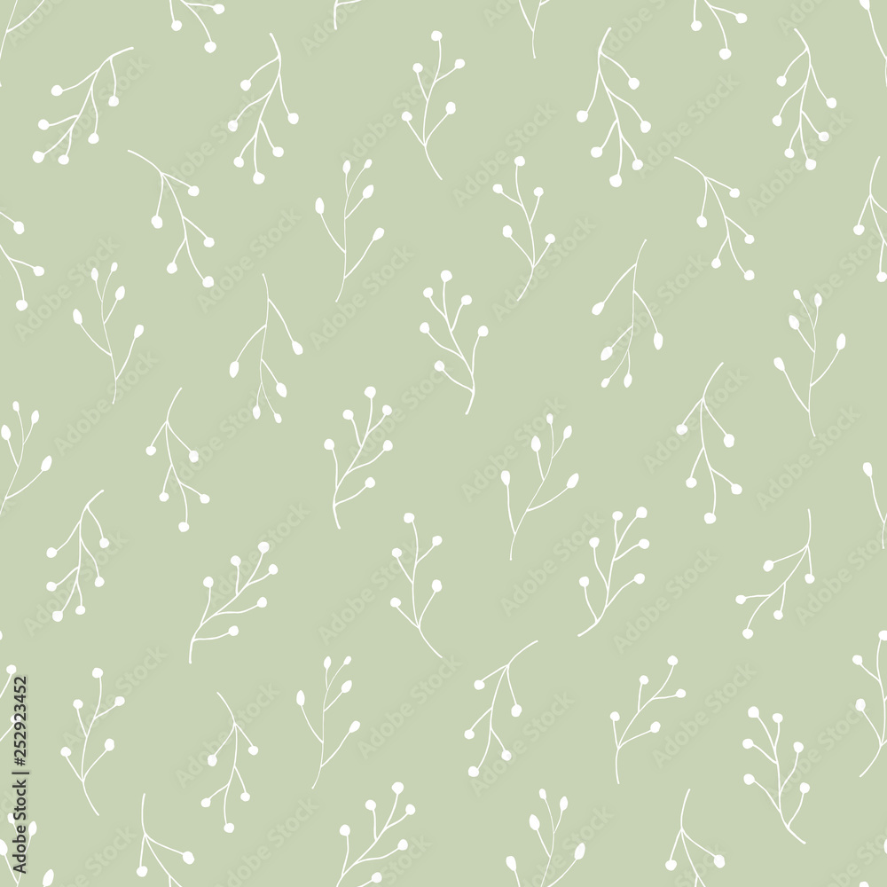 Seamless botanical pattern