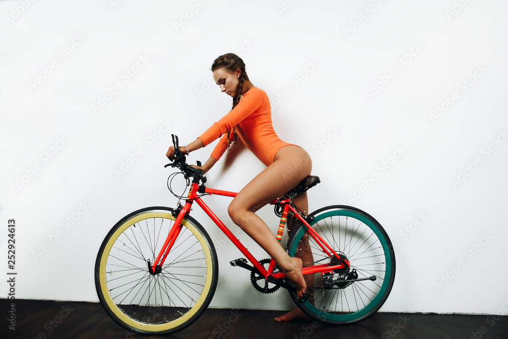 Girl bike sexy on 17 Biker