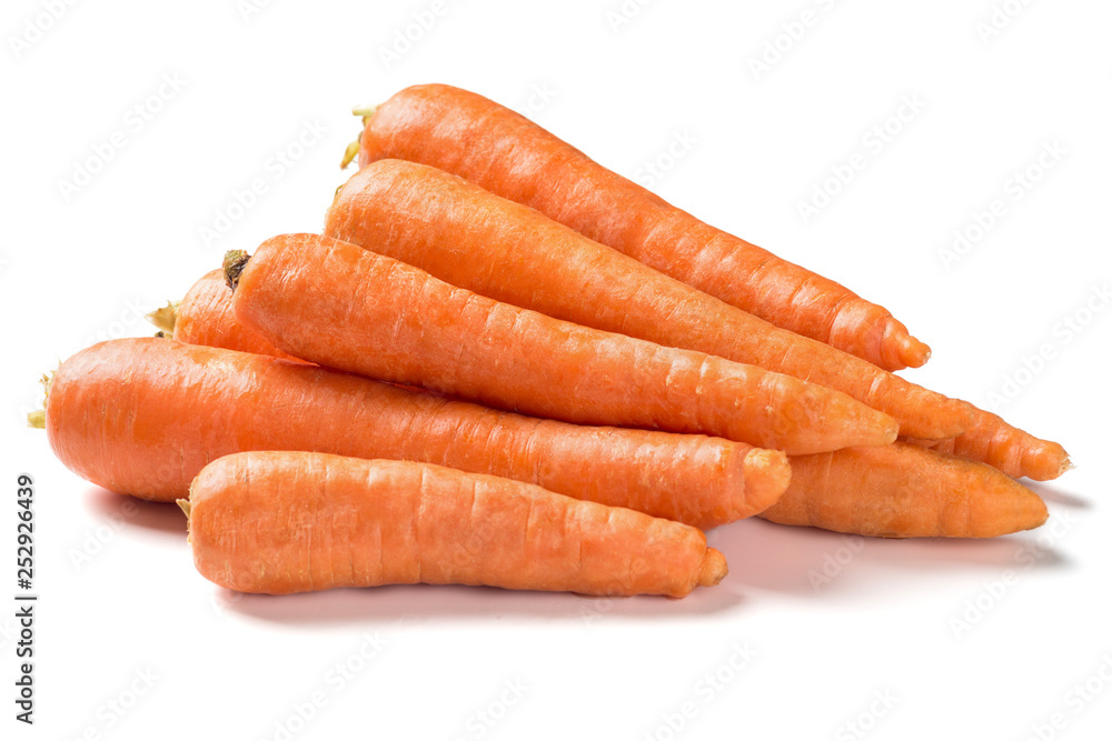 Carrot vegetable isolated on white background cutout Carrot vegetable isolated on white background cutout