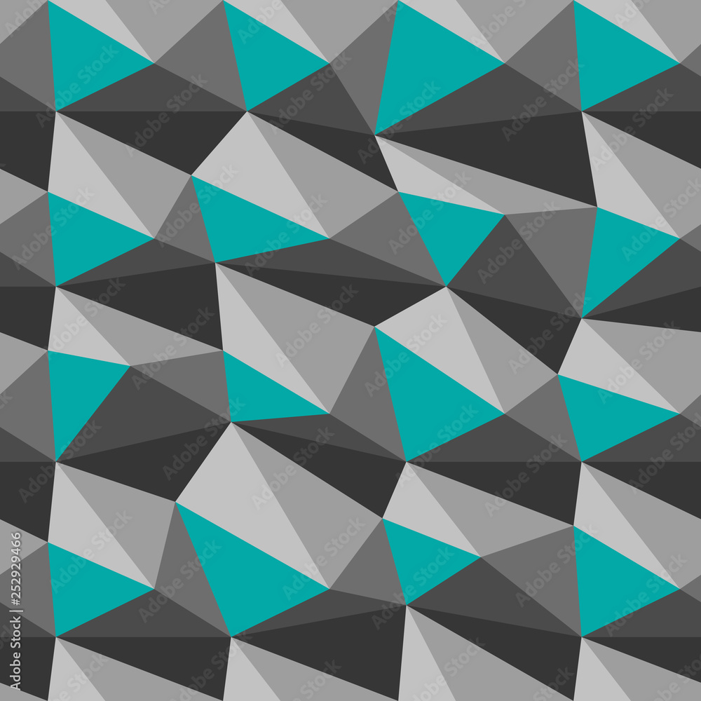 Seamless triangles, vector abstract triangular mosaic pattern, seamless geo pattern, geometric seamless print, mod textural print Seamless triangles, vector abstract triangular mosaic pattern, seamless geo pattern, geometric seamless print, mod textural print