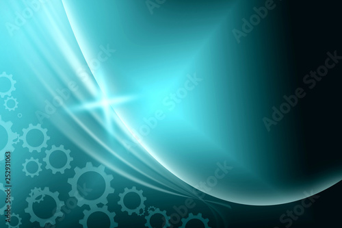 Blue abstract technology cyberspace background