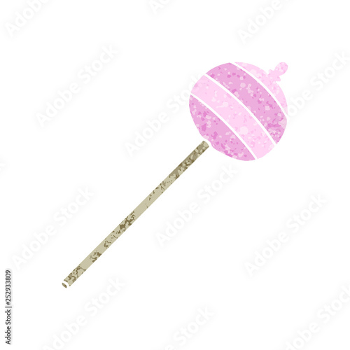 quirky retro illustration style cartoon lolipop