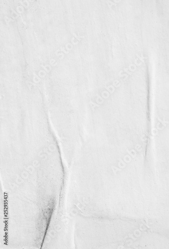 White paper blank crumpled background creased ripped torn posters placard grunge textures surface backdrop empty space for text