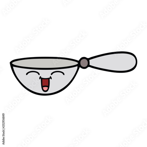 cute cartoon measuring spoon