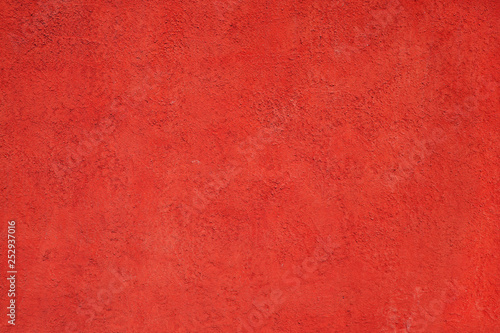 Red wall rich textured surface architectural background