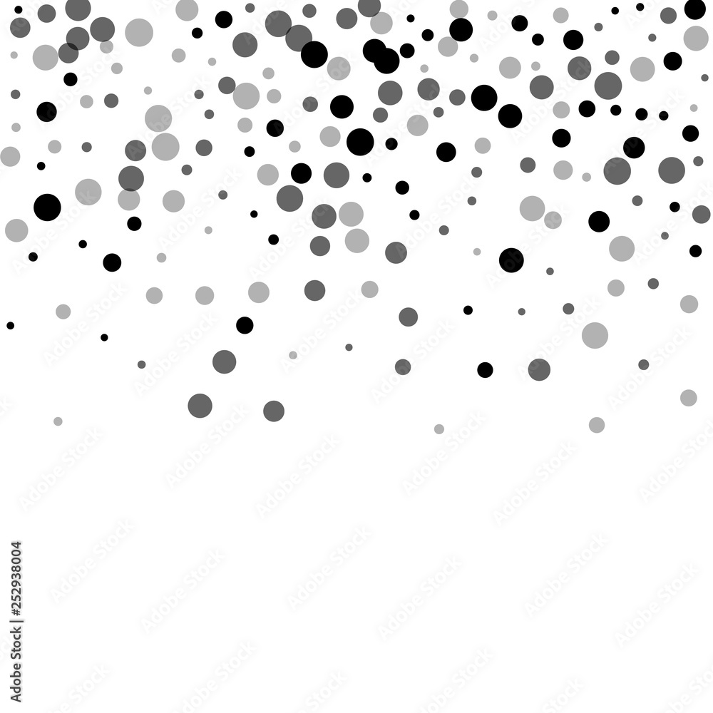 Scattered random black dots. Dark points dispersio Scattered random black dots. Dark points dispersio