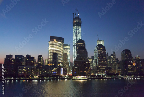 Lower Manhattan Before Sunrise