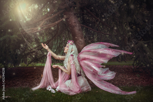 Fairy Tales cosplay. Fantasy portrait