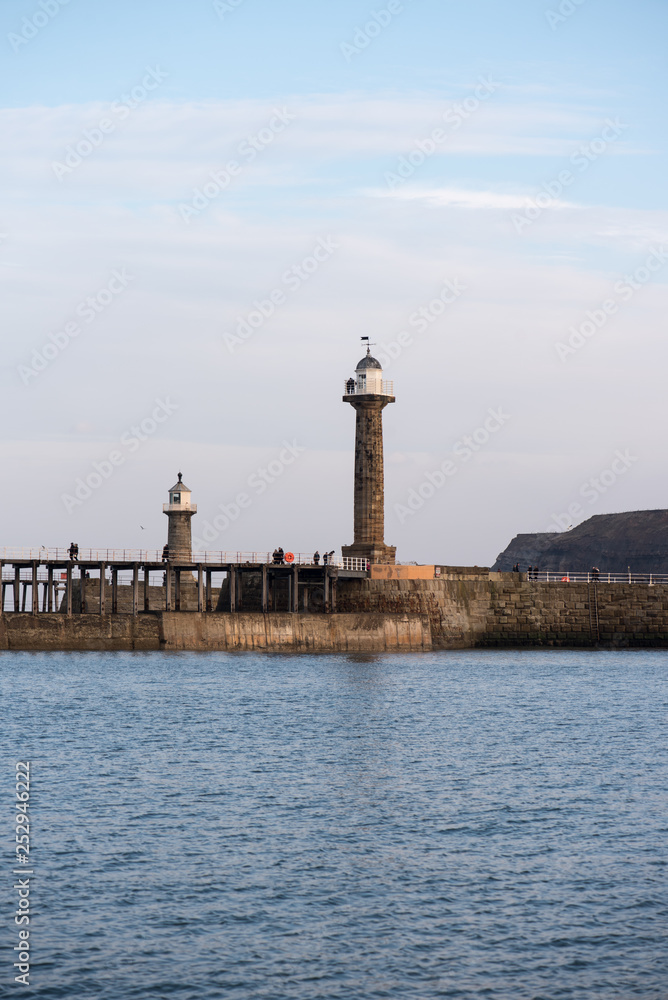Lighthouse and blue sky