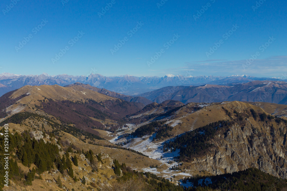 Winter landscape, Italian Alps Winter landscape, Italian Alps