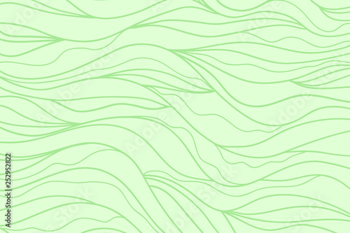 Monochrome wave pattern. Colorful wavy background. Hand drawn lines. Stripe texture. Doodle for design. Line art. Colored wallpaper