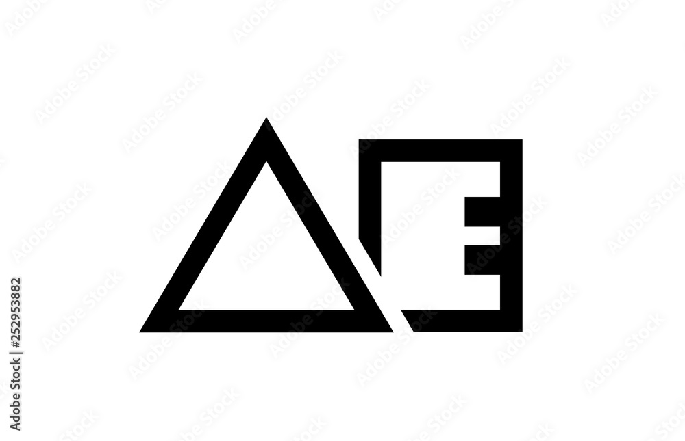 black and white alphabet letter logo combination black and white alphabet letter logo combination