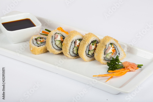 Obraz na płótnie sushi empanizado