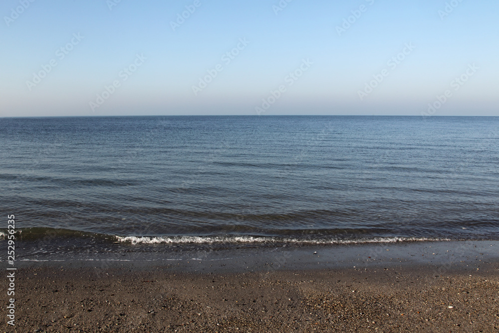 Beach and sea on Heligoland. Beach and sea on Heligoland.