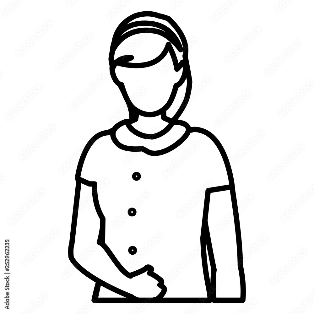 beautiful and young woman character beautiful and young woman character