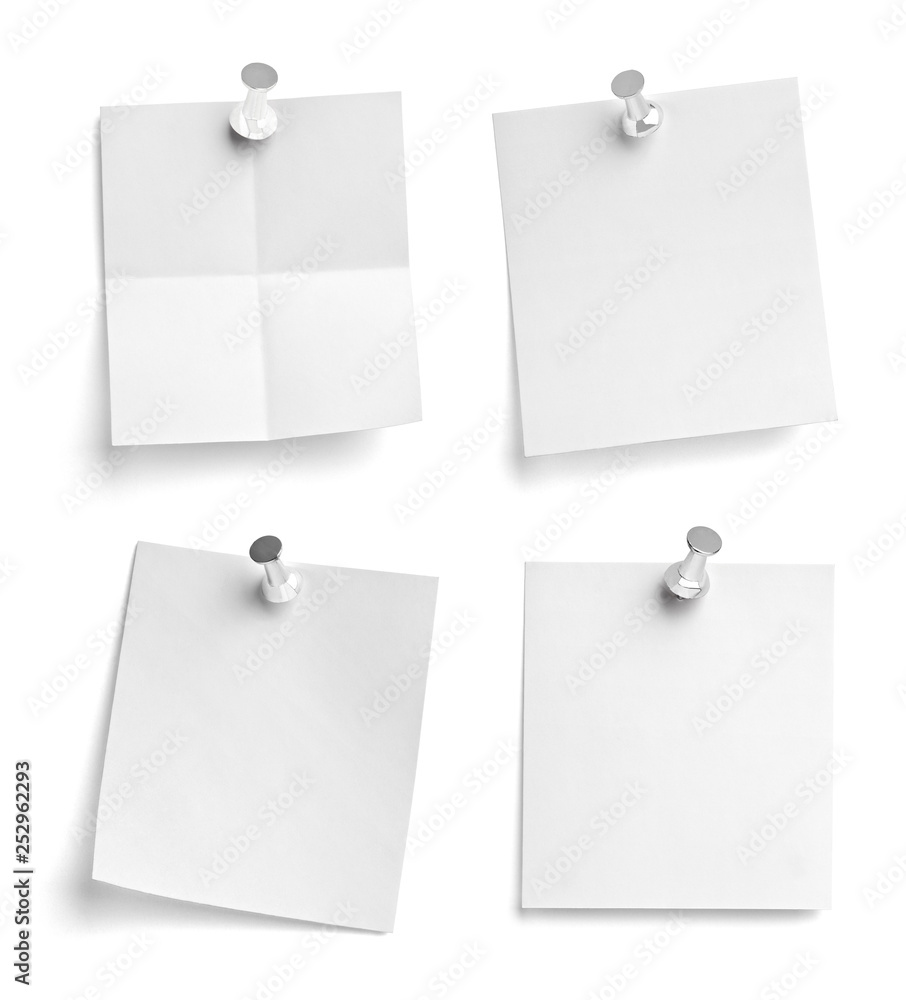 note paper push pin message red white black note paper push pin message red white black