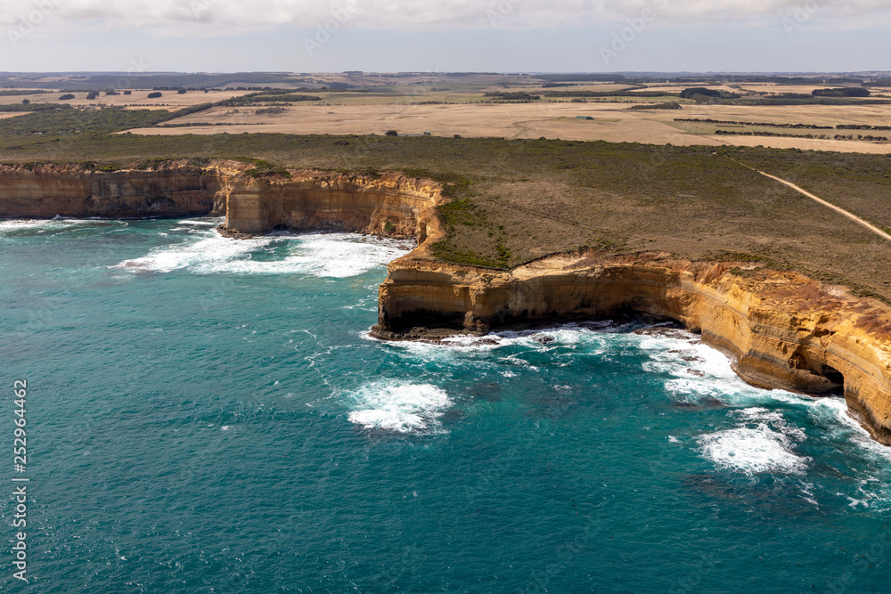 Twelve Apostles and coastline, Great Ocean Road, Victoria, Australia