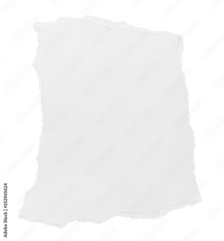 white paper ripped message torn white paper ripped message torn
