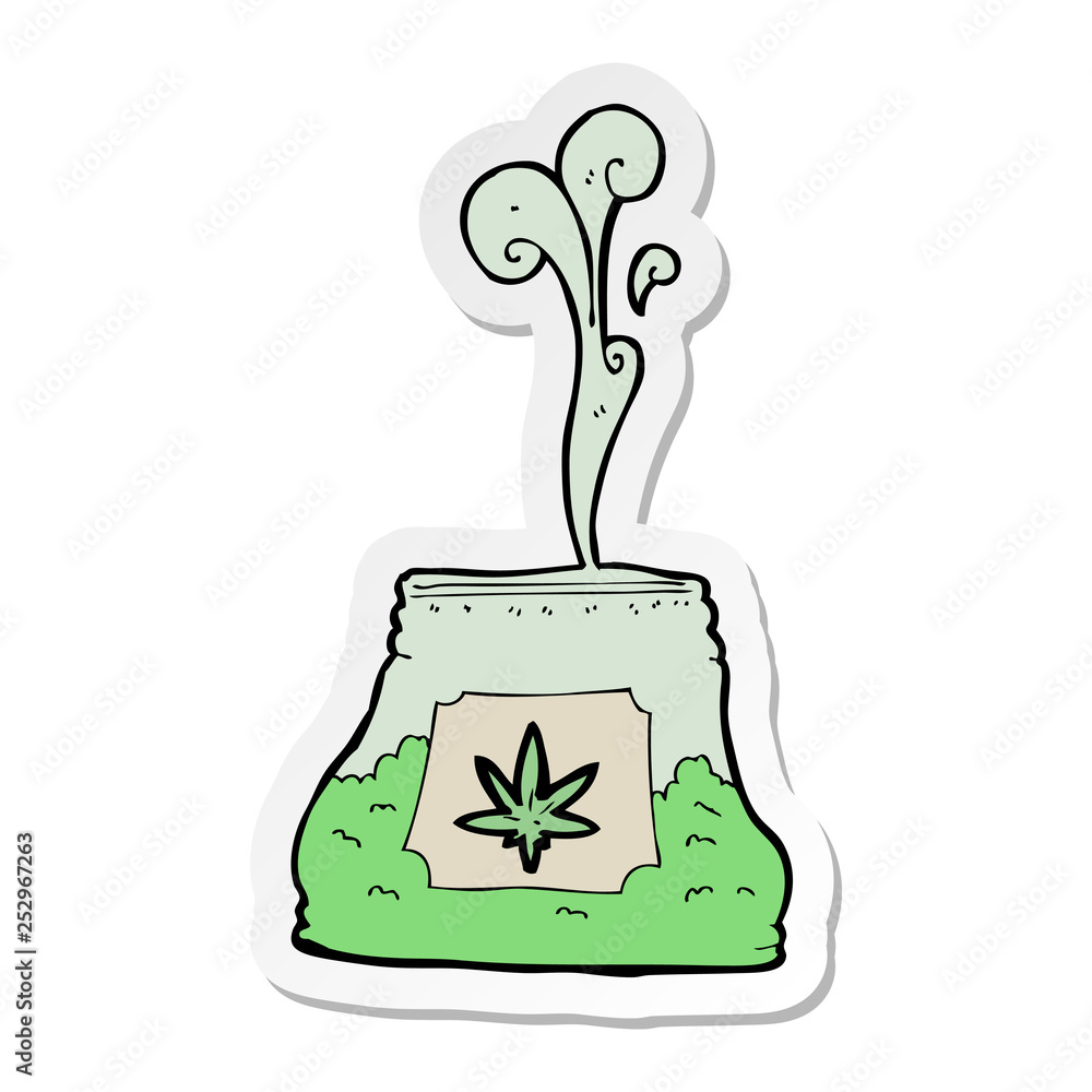 bag of weed clipart