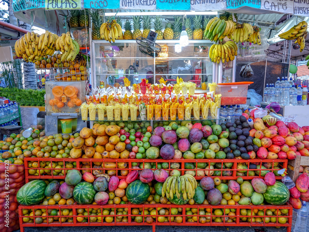 Fruit Stand in Colombia