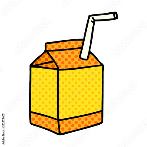 quirky comic book style cartoon quirky comic book style cartoon of juice