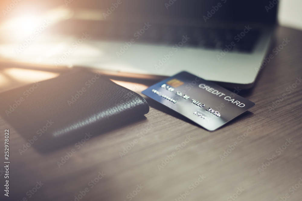 Credit cards, credit cards for financial transactions.