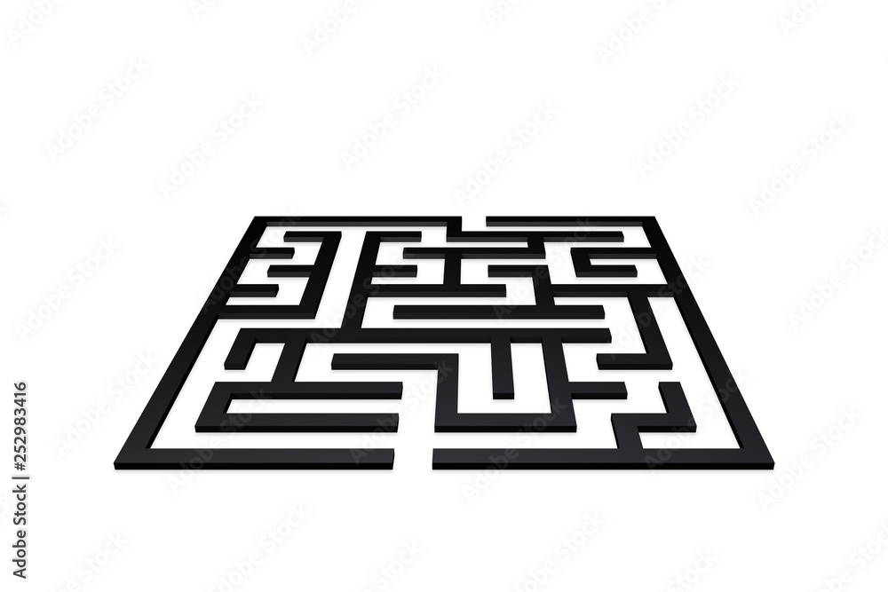 Square Format Maze Labyrinth Square Format Maze Labyrinth