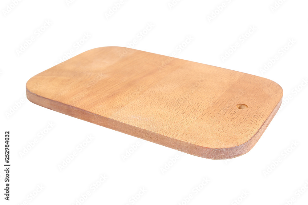 chopping wood board isolated on white background chopping wood board isolated on white background