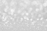 abstract white glitter bokeh background