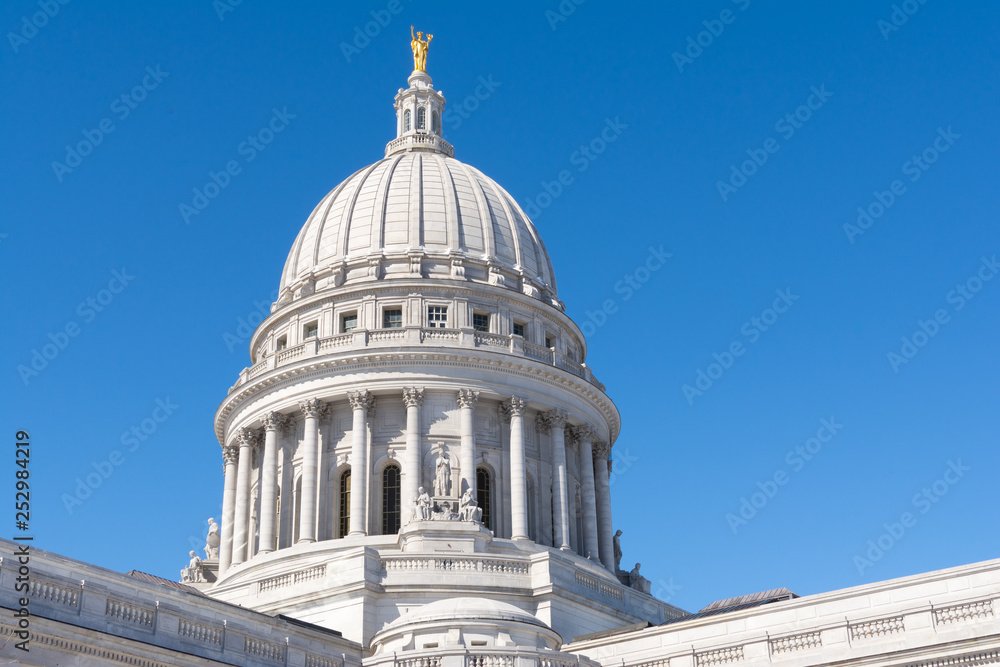 Obraz premium Wisconsin State Capital building