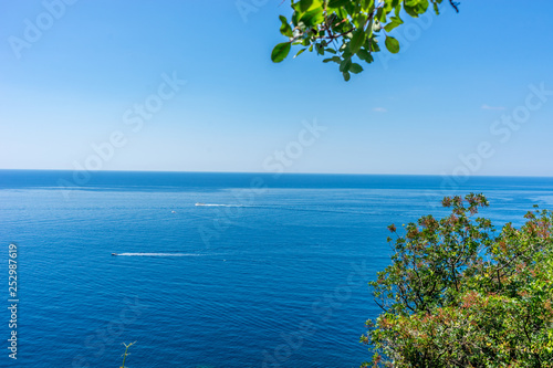 Fototapeta Naklejka Na Ścianę i Meble -  Italy, Cinque Terre, Corniglia, a large body of water