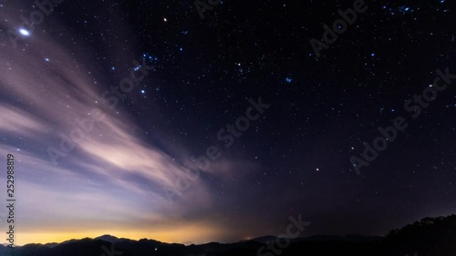 星座・オリオン座_4K_24bfp