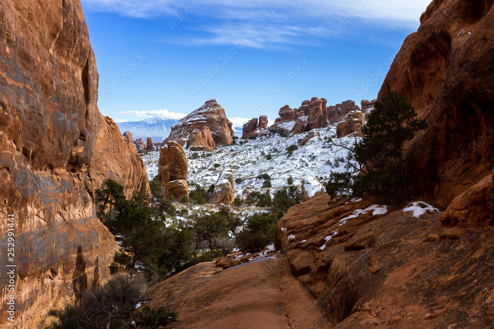 Winter in Arches NP