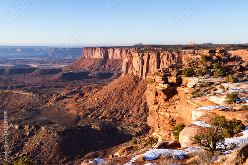 red rock canyons in Utah