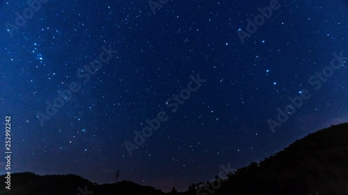 北極星・北斗七星・カシオペア座_4K_60bfp
