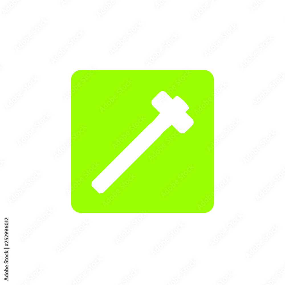 hammer icon. Vector illustration hammer icon. Vector illustration