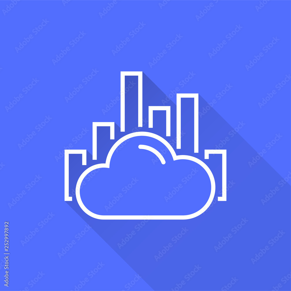 Data analysis - vector icon for graphic and web design. Data analysis - vector icon for graphic and web design.