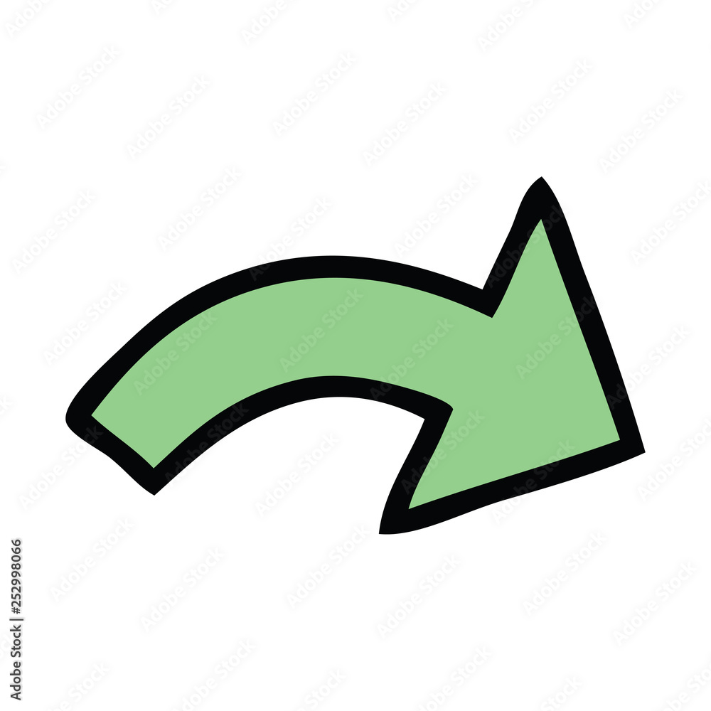 cute cartoon pointing arrow cute cartoon pointing arrow