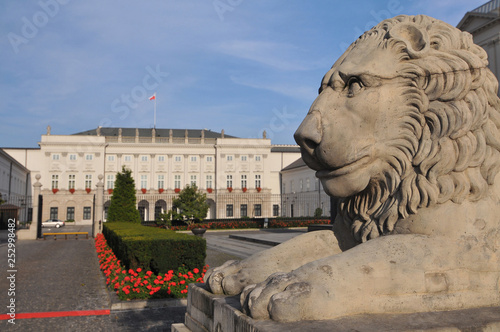 Poland, Koniecpolski Palace in Warsaw, Presidential Palace. photo