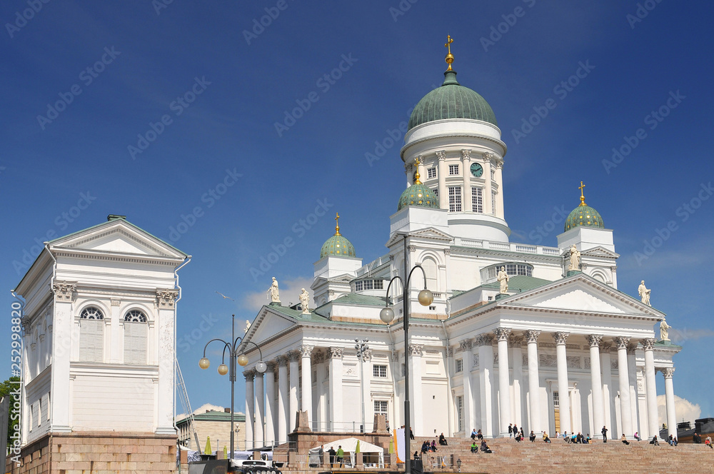 Helsinki Cathedral, Evangelical Lutheran church of the Diocese of Helsinki, Finland.